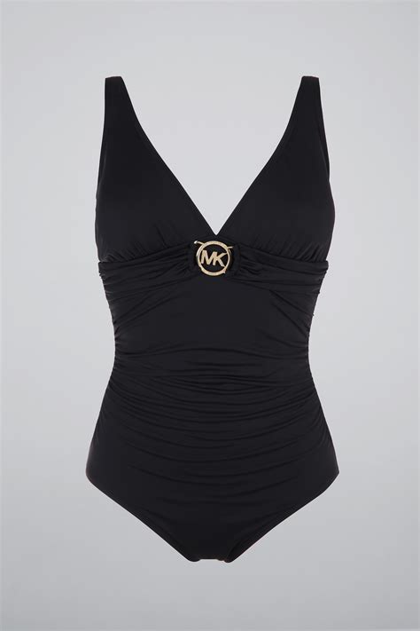 michael kors bathing suit macy's|Michael Kors santorini swimsuit.